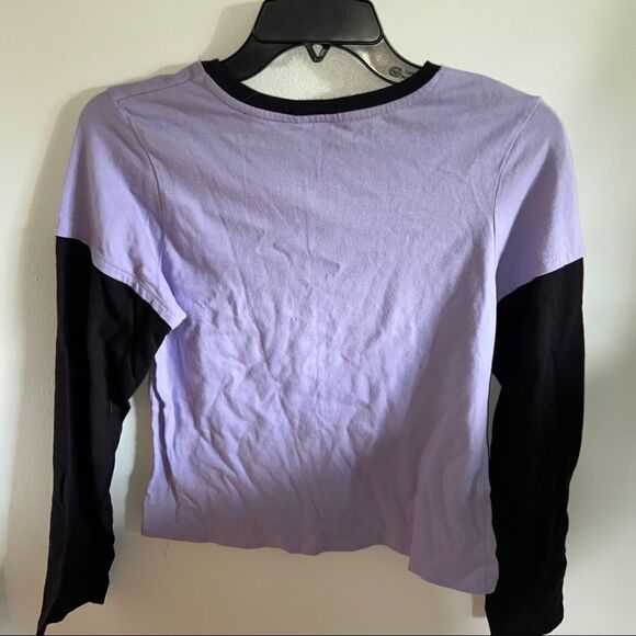 Halloween theme color blocked long sleeve - Picture 7 of 7